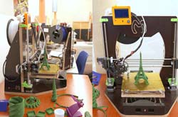 Imprimante 3D, par l'association Machin-Machines et La Maison de La Formation à Saint Laurent-en-Royans