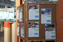 Stand Leader et Terre d'échos sur la place des possibles