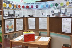 Stand d'information du projet La Place des Possibles et recueil des besoins et avis du public