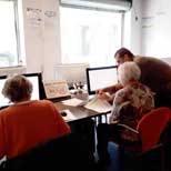Centre Ressources Multim&eacute;dia &agrave; Saint Jean-en-Royans, formation pour les s&eacute;niors sur l'informatique