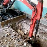 La section chantier des Tracols, second oeuvre du b&acirc;timent