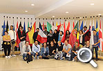 Voyage d'étude à Bruxelles, visite du Parlement Européen, de la Commission Européenne, rencontre avec des Parlementaires européens et des Lobbyistes